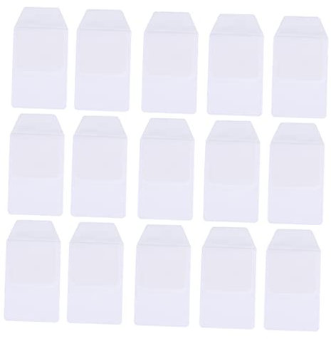 Operitacx 15 Stück Taschenschutz für Bürohemden Weiß Kleid Hemd Weiß Stifttasche Schutz Laborkittel Tasche Schutz Hemd Tasche Schutz Stifte Etui Federmäppchen Hosen Stifte Schutztasche