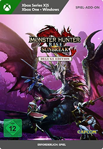 Monster Hunter Rise: Sunbreak Deluxe | Xbox & Windows 10 - Download Code