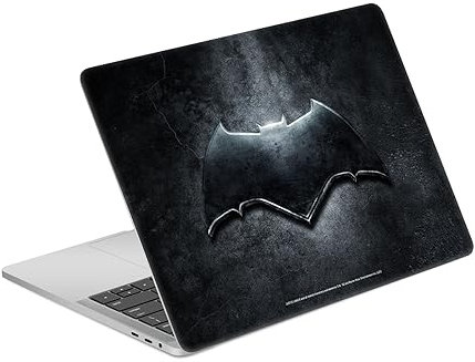 Head Case Designs Officially Licensed Justice League Movie Batman Logo And Character Art Vinyl Sticker Skin Decal Cover Compatible With MacBook Pro 13 A1989 / A2159