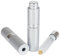 Fia Direct 10ml Twist-Up Rotary Perfume Atomiser, Refillable & Travel Size Perfume Bottle, Leaking Proof,Bottom refillable, Luxurious Small Portable Mini Spray for women and men (Silver)
