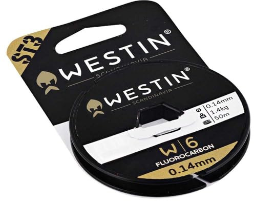 Westin W6 ST5 Fluorocarbon Clear 0,92mm 45,1kg - 20m Vorfachschnur