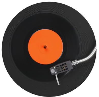 Vintage Vinyl Record Acrylic Fridge Magnets | Magnetic Decorative Accessories | For Refrigerator, Microwave, Washing Machine, Locker One Size