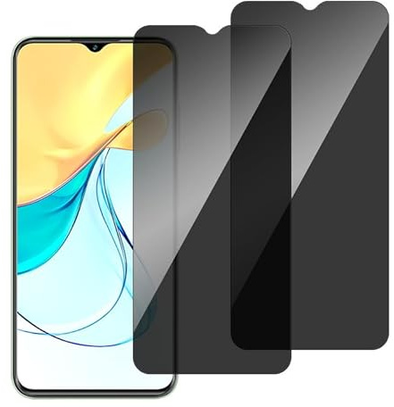 chejuza Privacy - Protector de pantalla para ZTE Blade V50 Design/ZTE Blade A73 4g [2 unidades], dureza 9H, cobertura completa anti espía de cristal templado, HD protección de pantalla