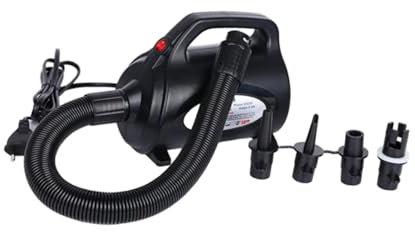 Perfeclan Pompe à air électrique 650 W Multifonction Haute Puissance gonfleur dégonfleur Pompe gonfleur dégonfleur Rapide pour Bateau en Caoutchouc Ballon