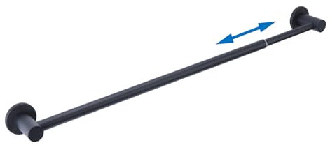 Porte-serviettes magnétique réglable pour réfrigérateur, porte-serviettes magnétique pour lave-vaisselle, machine à laver, calendrier magnétique pour tableau blanc, 45,7 à 80 cm