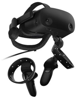 VR Headset Gaming Adjustable Lens Speaker Valve Compatible With SteamVR And Windows Mixed Reality(VR 2)