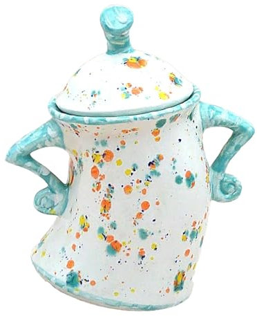 Hugsweet Funny Kitchen Storage Food Canisters, Canister with Attitude, Canister with Attitude Tea Pot, Kitchen Food Storage for Sugar Coffee Tea