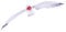 UPKOCH Aufblasbarer Strandballon Möwe Schwebend Fliegender Vogel Ornament Nautische Hängedekoration Flamingo Spielzeug Weißer Vogel Hängedekoration Schwimmbecken Hängematte