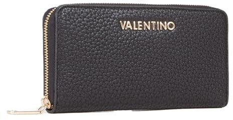 Valentino Blossom Re Zip Around Wallet Nero