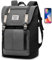 YAMTION 17 Zoll Laptop Rucksack Schulrucksack Herren Schule Rucksack Schulranzen Jungen Teenager Schultasche mit Laptopfach für Universität Schüler,Daypack Damen für Arbeit Reise Freizeit