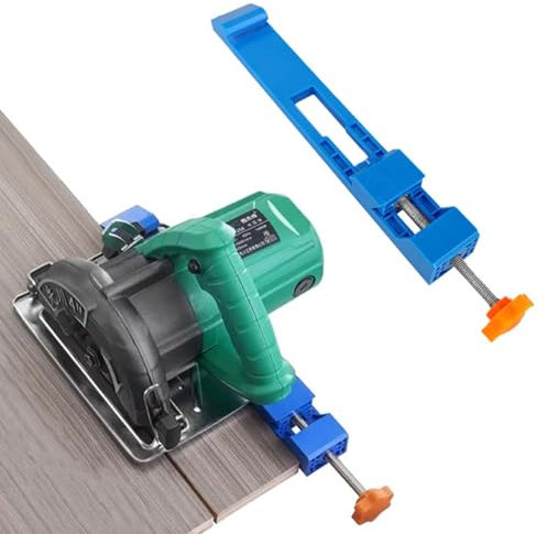 Adjustable Circular Saw Guide Rail, 5.7-8.3 Cutting Machine Base Track, Precision Saw Cutting Guide for Precision Cutting and Milling