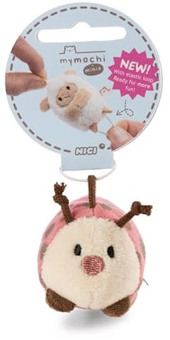 Kuscheltier Marienkäfer Dozz 5cm - beige - Weiches NICI Plüschtier – niedliches Stofftier zum Kuscheln & Spielen – tolle Geschenkidee für Kinder & Erwachsene | 62382