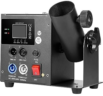 Konfettimaschine, Ein-Kopf-Hochzeits-Konfetti-Maschine, DMX-Steuerung, kabelloser Bühneneffekt, Single-Shot-Konfetti-Shooter, Party-DJ
