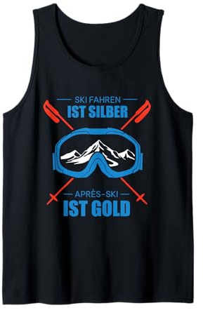 Ski Gadgets Ski Kostüm Skifahren Wintersport Apres Ski Tank Top