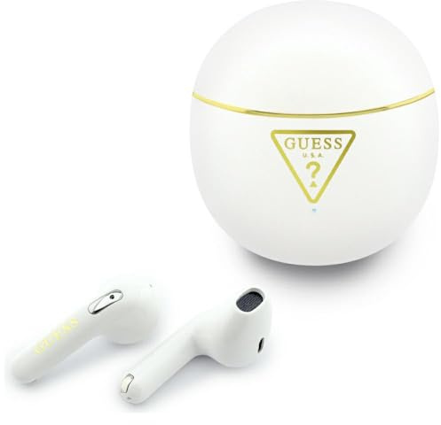 CG MOBILE Guess Gold Line Triangle TWS-Kopfhörer (Weiß)