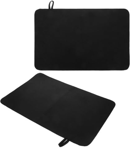 Lurrose Lot de 2 Coussins de Siège Sauna en Feutre Imperméables Isolants Thermiques Tapis Épais pour Spa Maison Bureau
