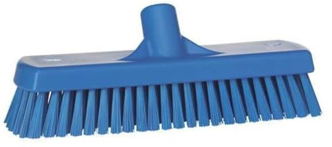 Vikan 70603 Deck Scrub, 11-3/4 Polyester Bristle, Blue