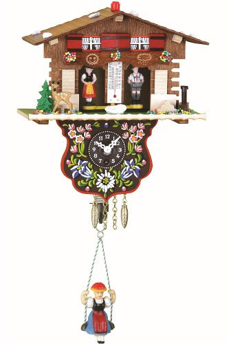 Trenkle Schwarzwalduhr Schweizerhaus Wetterhaus TU 807 S