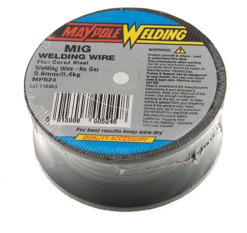 Maypole 524 Weld Flux Wire, 0.4 Kg, 0.9 mm