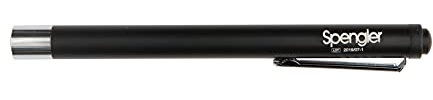 Spengler Litestick, Lampe Stylo LED pour Diagnostic ORL, Légère, Résistante, Excellent Eclairage (Noire)