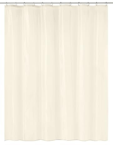 Kleine Wolke Duschvorhang Eva UNO Ecru 180 x 200 cm