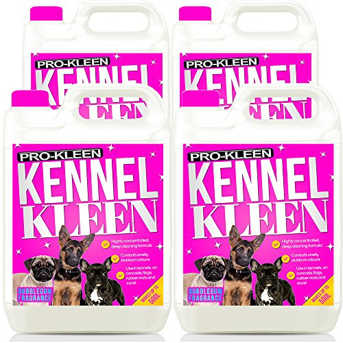 Pro-Kleen Kennel Disinfectant, Cleaner & Deodoriser (Bubblegum Fragrance) - 20L Pack - Kills 99.9% of Bacteria and Removes Nasty Urine Pet Odours - Suitable for Kennels, Hutches & More