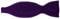 TigerTie Satin Selbstbinder Fliege in dunkles lila violett Uni einfarbig + Geschenkbox