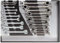 Gedore Red Ring Ratchet and Double Open-End Spanner Set in 3/3 Foam Module, 22 Pieces