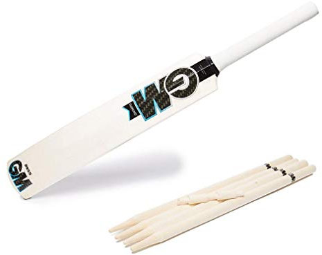 Gunn & Moore Kinder Diamond Cricket-Set, Schwarz/Blau/Weiß, 5