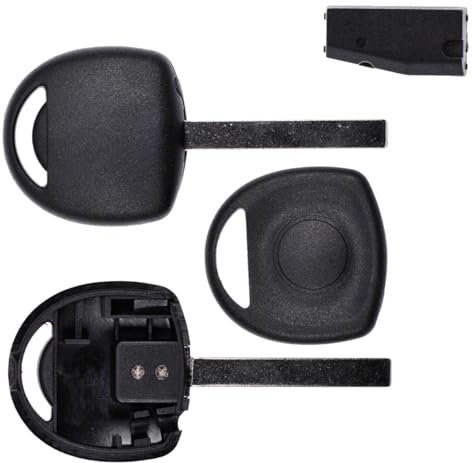 Auto Schlüssel Rohling HU100 + ID40 Transponder Kompatibel mit Opel Meriva B Corsa C Tigra