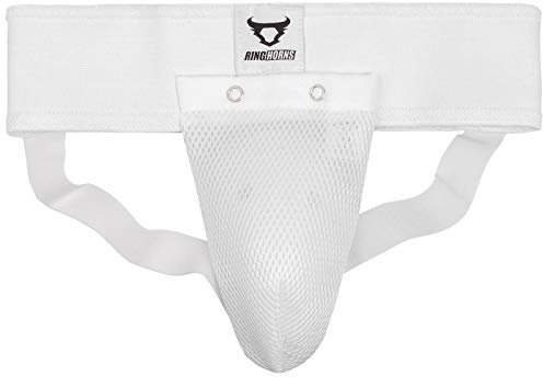 Ringhorns, Charger Tiefschutz mit Halterung, Herren, XL, Weiß