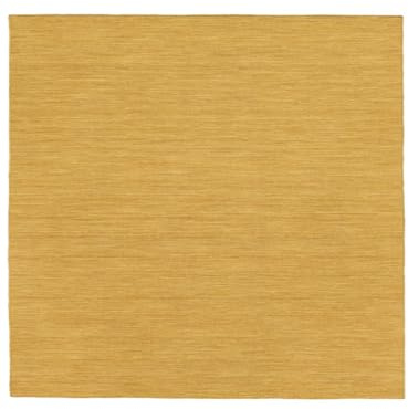 RugVista Handloom Flat Teppich, 250 x 250 cm, Gelb