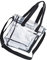 Amosfun Kreuz Körper Tasche Trage Transparente Gelee Tasche Eine Schulter Beutel PVC Schul