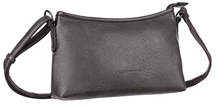 Denim TOM TAILOR - Evi, Damen, Umhängetasche, S, Grau, 32x8x18 cm