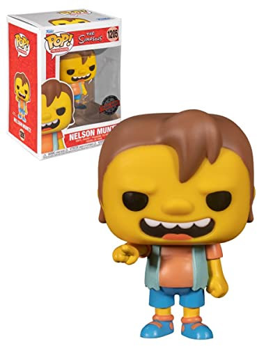 Funko POP! Animation: Simpsons - Nelson - The Simpsons - Vinyl-Sammelfigur - Geschenkidee - Offizielle Handelswaren - Spielzeug Für Kinder Und Erwachsene - TV Fans - Modellfigur Für Sammler