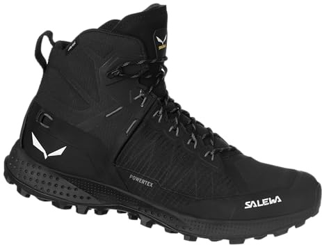 Salewa Women's Pedroc Pro Powertex Waterproof Trekking & Hiking Boot, Schwarz/Schwarz, 39 EU