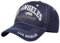 Sporty Baseballcap Los Angeles LA Kalifornien USA Vintage Style Cap Herren Damen (Navy)