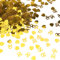 VIKY® Konfetti Gold Herzen, Goldene Hochzeit Deko, Glitzer Konfetti Hochzeit Deko Goldene Hochzeit 50, Streudeko Hochzeit Gold Deko, Confetti Tischdeko Gold Geburtstag, Jubiläum, Valentinstag Party