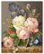 gelrovaled Malen Nach Zahlen Erwachsene, DIY Handgemalt Ölgemälde Kit für Anfänger und Erwachsene Mit 3-Pinseln und Acrylfarbe, Ohne Rahmen 40X50CM (Peonyflower)