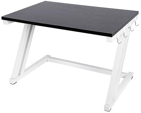 Estante de Horno para Microondas, Parrilla de Horno de Madera de 2 Capas Estante Microondas Encimera de Cocina, Soporte de Almacenamiento -57 * 38 * 38cm Z-Superficie de mármol