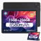 DOOGEE T10 Pro Tablet 10,1 Pulgadas FHD+ con 15GB RAM + 256GB ROM (Ampliable 1TB), Android 14 Tablet, Batería de 8580mAh, Octa-Core con Dual 4G LTE, WiFi 2,4/5G, TÜV-Certificado, 13MP + 8MP, Negro