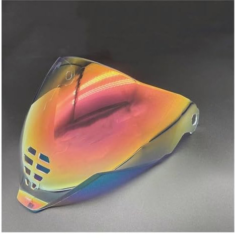 KAnduo M Passend for ICON Airflite Helmlinse IC06 Integralhelm Zubehör Sonnenschutz Windschutzscheibe Y (Color : C)
