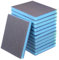 Aobuviou 12 Pack Sanding Sponges Blue Foam Sanding Pads Wet Dry Sanding Sponge 600 Grit Flexible Sanding Pads Hand Sanding Sponge Block Reusable Sanding Blocks Washable for Wood, Metal, Paint