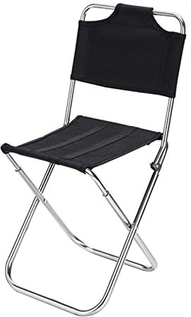 Chaise de camping – Tabouret de camping | Chaise de pêche portable pliable siège chaise légère chaise multifonction dossier chaise pliante chaise de pêche barbecue tabouret avec dossier pour randonnée