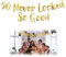 50th birthday decorations 50 Never Looked So Good Gold Glitter Banner Anniversary and Party Decorations Suppliescake toppers for men women Banner Decorations Sign Decorations Table Decorations