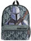 Star Wars Rucksack | Schulranzen Jungen | Mandalorian Rucksack Kinder | Schulrucksack Jungen | One Size Grau