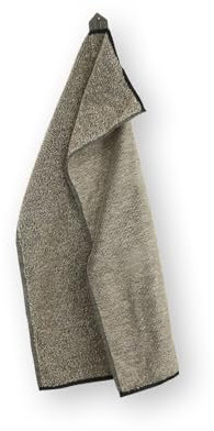 sositex | Handtuch, Saunatuch, Sauna-Line, Natural-Black in Zwei Größen, Premium Leinenprodukt, Made in EU (50 x 70 cm)