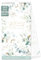 Häfft® Familienkalender 2025/2026 mit 4 Spalten Blattgold Wandkalender (16,6 x 32,3 cm) für 18 Monate Jul 25 - Dez 26, Wandplaner, Familienplaner - nachhaltig & klimafreundlich