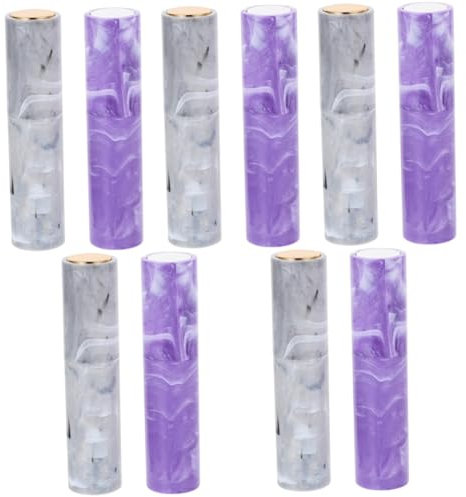 Beaupretty 5 Ensembles - Bouteille Spray Rechargeable Pulvérisateur Bouteilles Mini Bouteille De Parfum Rechargeable Bouteille De Parfum De Voyage Un Verre 2 Pièces * 5