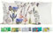 JACK Outdoor Lounge Kissen 30x50cm Motiv Dekokissen inkl. Füllung Wasserfest Sitzkissen Garten Stuhl, Farbe:Schmetterlingswiese